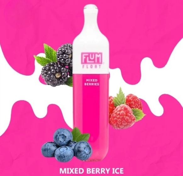 FLUM FLOAT 3000 Puffs Vape - Gemixte Bessen: Jouw Draagbare Boswandeling in Een Elegant Staafje!