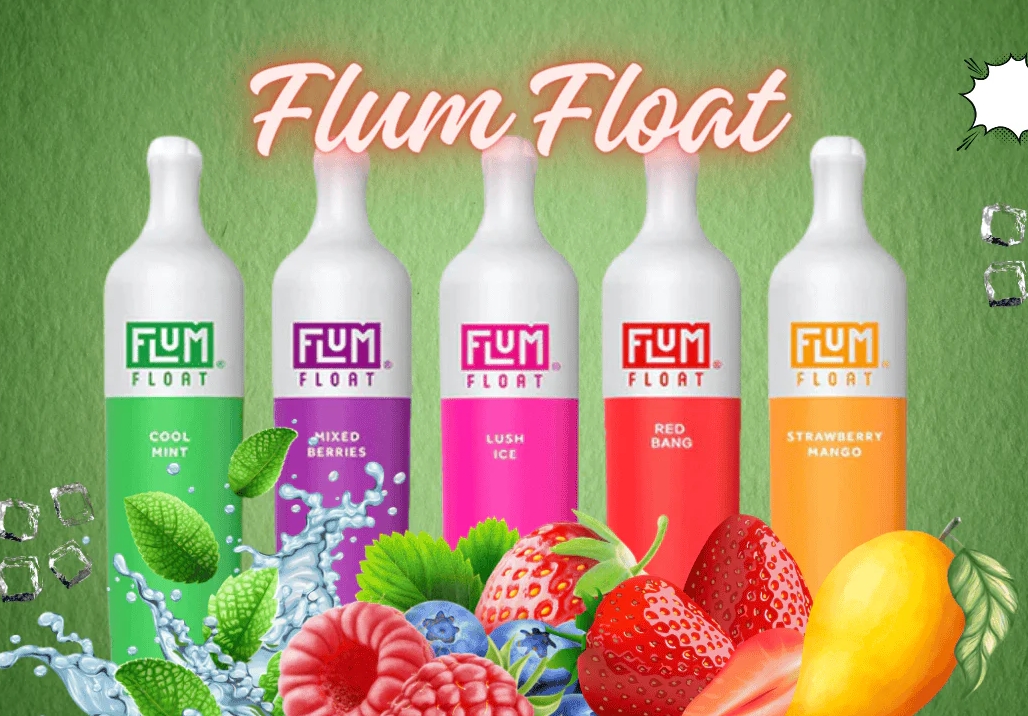 FLUM FLOAT 3000 Puffs Vape - Gemixte Bessen: Jouw Draagbare Boswandeling in Een Elegant Staafje!